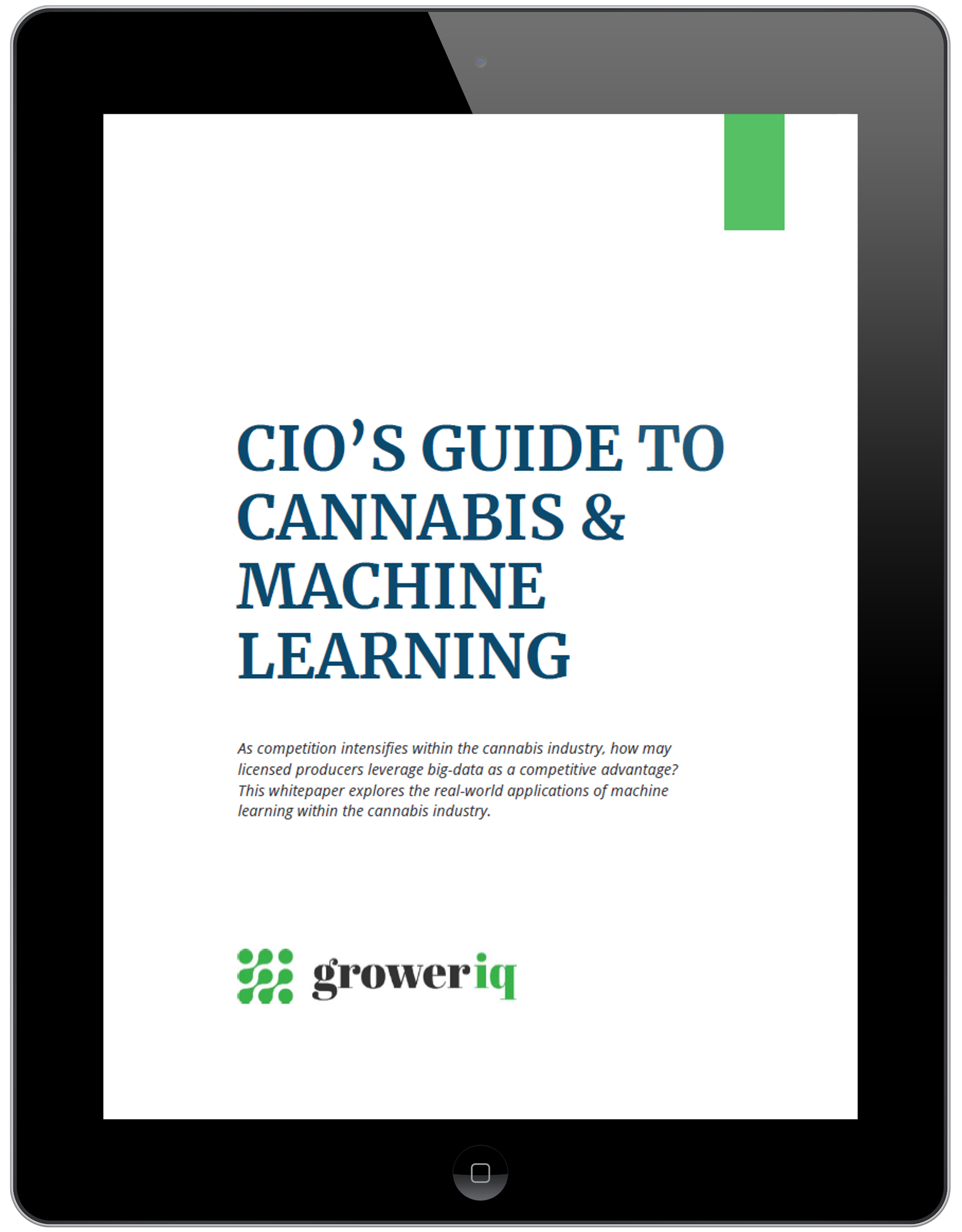 GrowerIQ's CIO's Guide to Cannabis Machine Learning