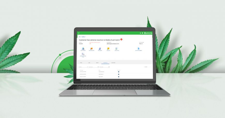 GrowerIQ's cannabis seed-to-sale ERP features a native QMS system to allow your QA to directly log corrective action investigations.