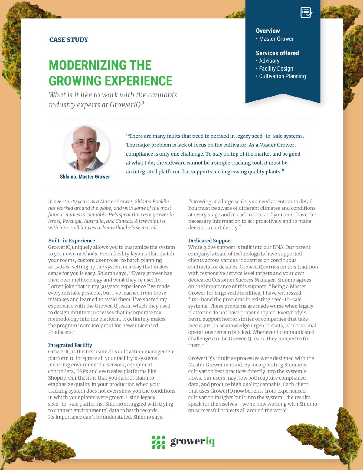 Master Grower Case Study: Modernizing the Growing Experience