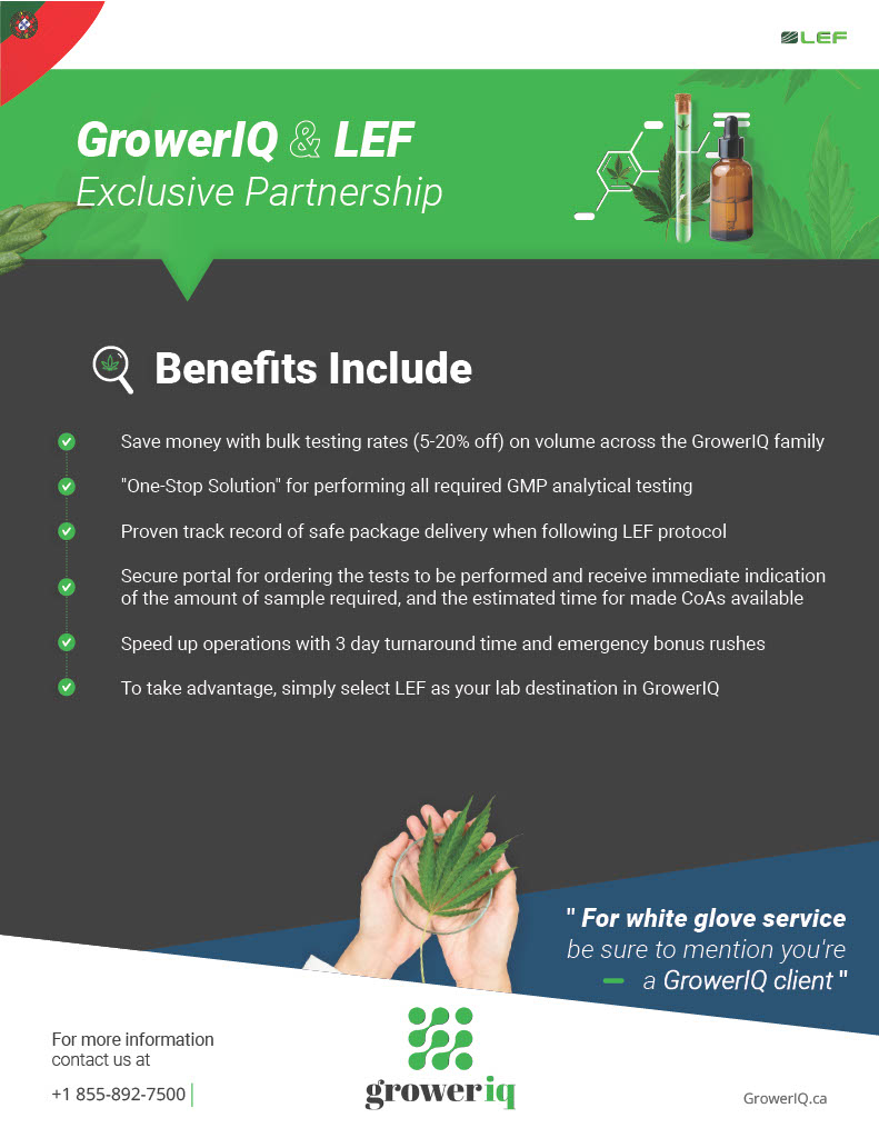 GrowerIQ - LEF partnership