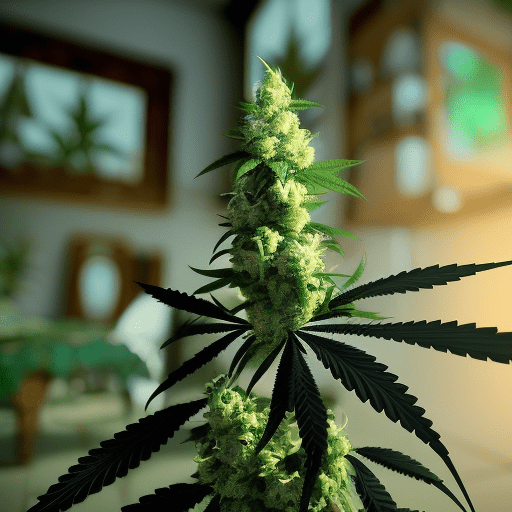 Flor floreciendo con la implementación del Sistema de Gestión de la Calidad del Cannabis