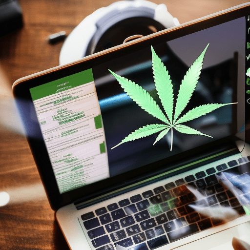 Cannabis Quality Management System for managing information on laptop from anywhere with a wifi connection