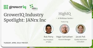 HighIQ Webinar Series: GrowerIQ Industry Spotlight – JANrx Inc.
