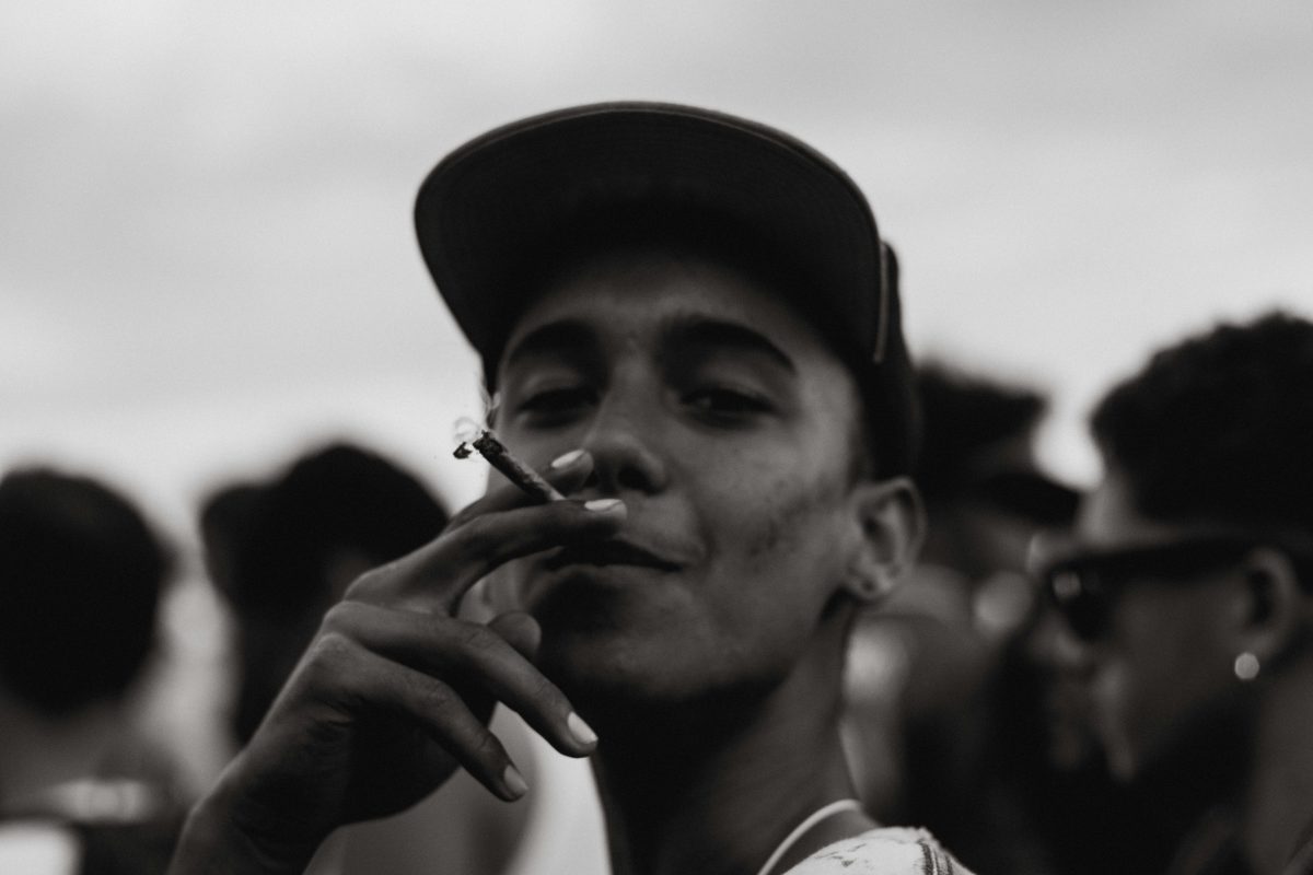 man smoking - Cannabis Social Club