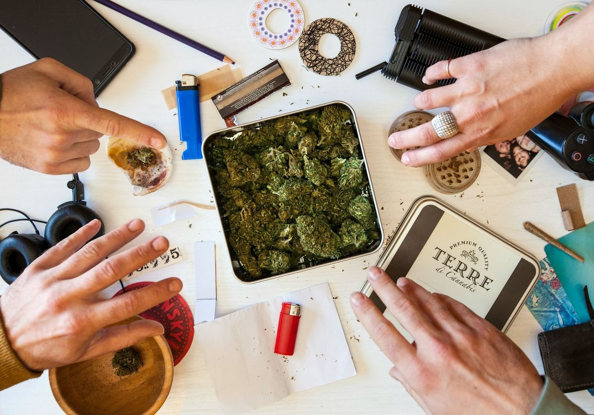 Cannabis placed on Table - Is a Cannabis Association Profitable