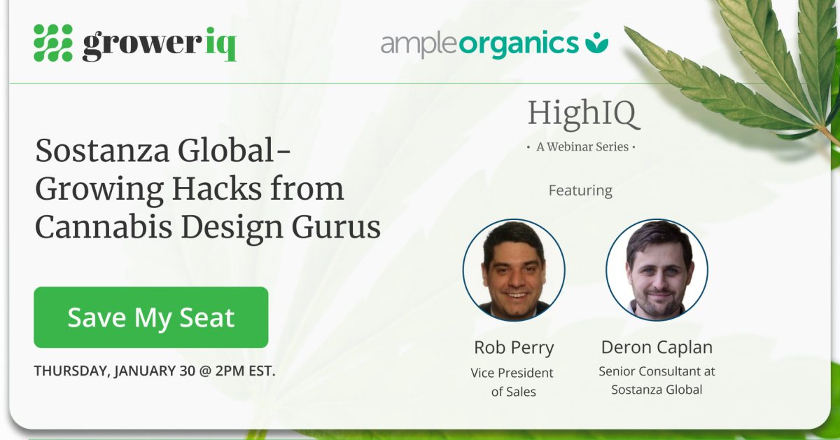 HighIQ Webinar Series: Growing Hacks from Cannabis Design Gurus