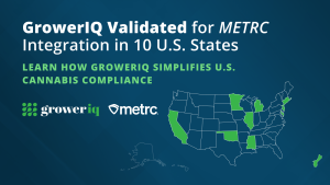 GrowerIQ Validated as Official METRC Integrator Across 10 U.S. Jurisdictions