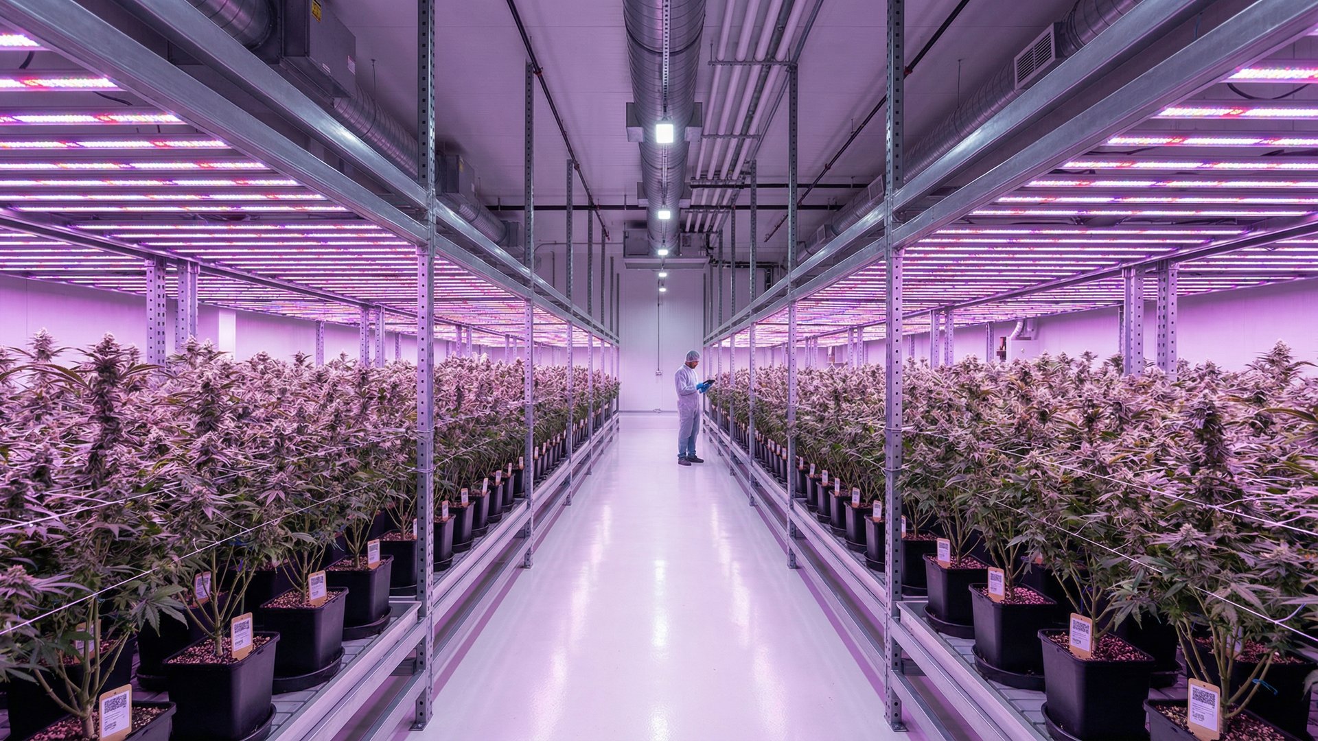 Cannabis cultivation facility preparing for cannabis rescheduling schedule 3 compliance