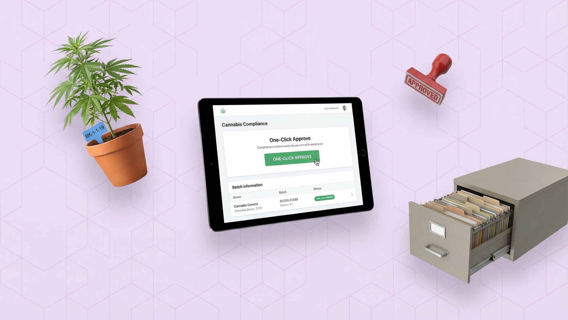 Digital Master Batch Record - One-click cannabis compliance documentation