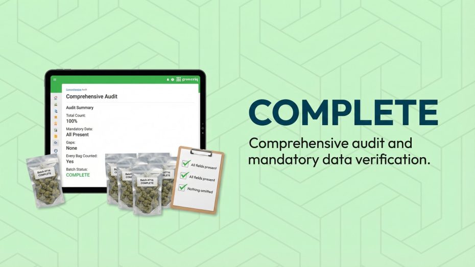 Complete batch records cannabis GMP compliance